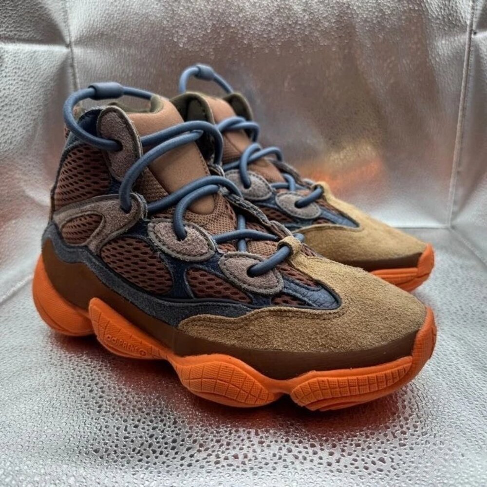 Size 5 -‎ adidas Yeezy 500 High Mens Tactical Orange Athletic Sneakers GW2873